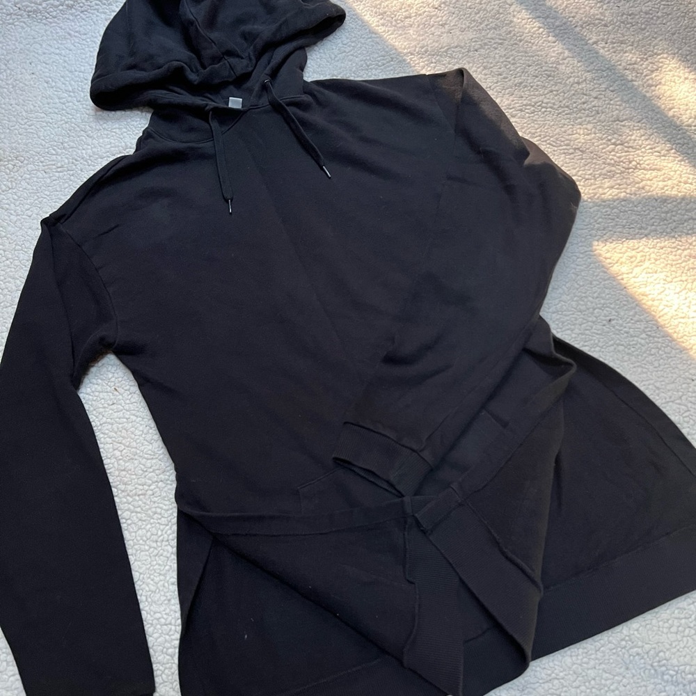 Asos Basic Black Pullover Split Side Hoodie Sweat… - image 7